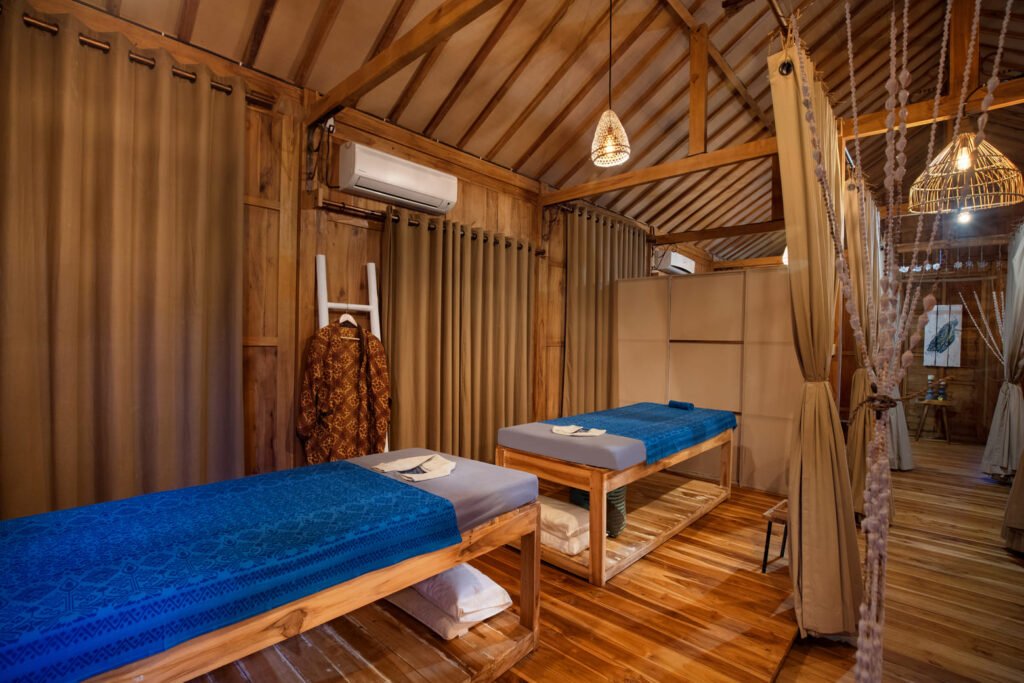 Spa interior at Ponte Villas